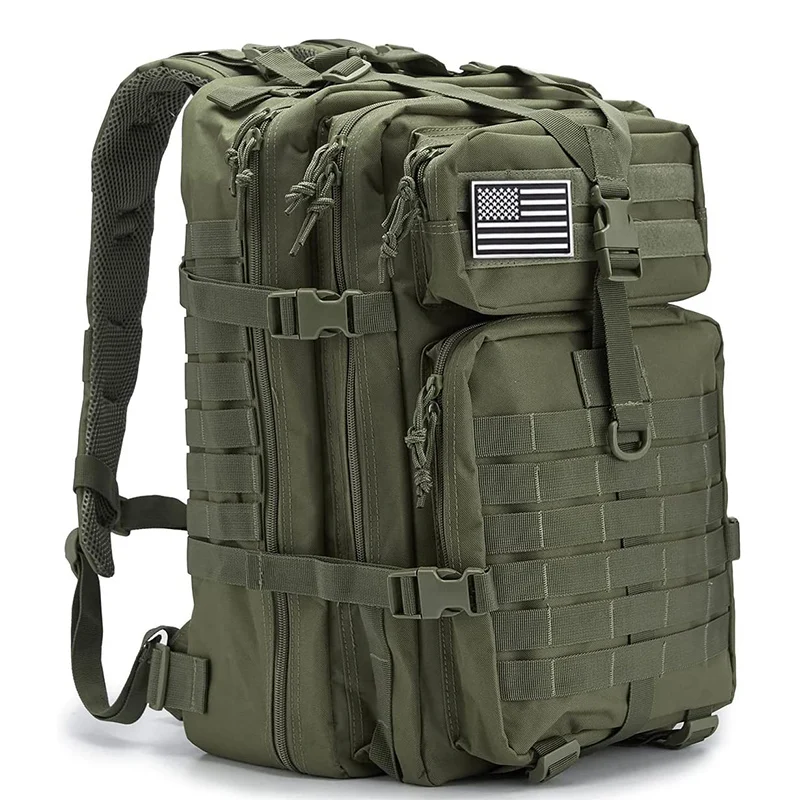 

Outdoor Hiking Bag Camo Tactical Net Bag Riding Backpack Hiking Gear Military Tactical Backpack Men 50L Large Capacity Bags
