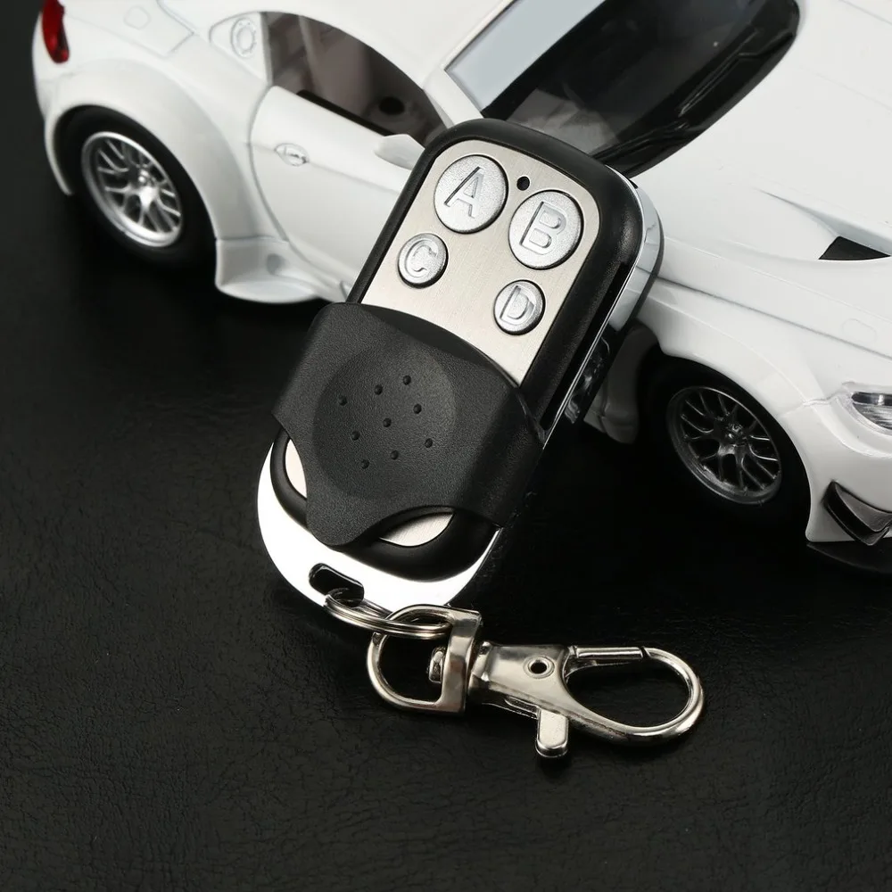 

433MHz Remote Control 4CH Car Key Garage Door Gate Opener Remote Control Duplicator Electronic Gate Control Duplicator