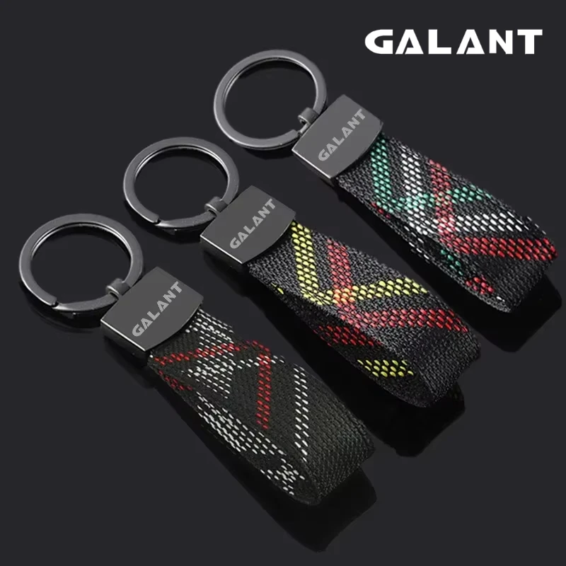 Автомобильный брелок из ткани Оксфорд для ключей Аксессуары Для Galant Pajero Outlander Mirage