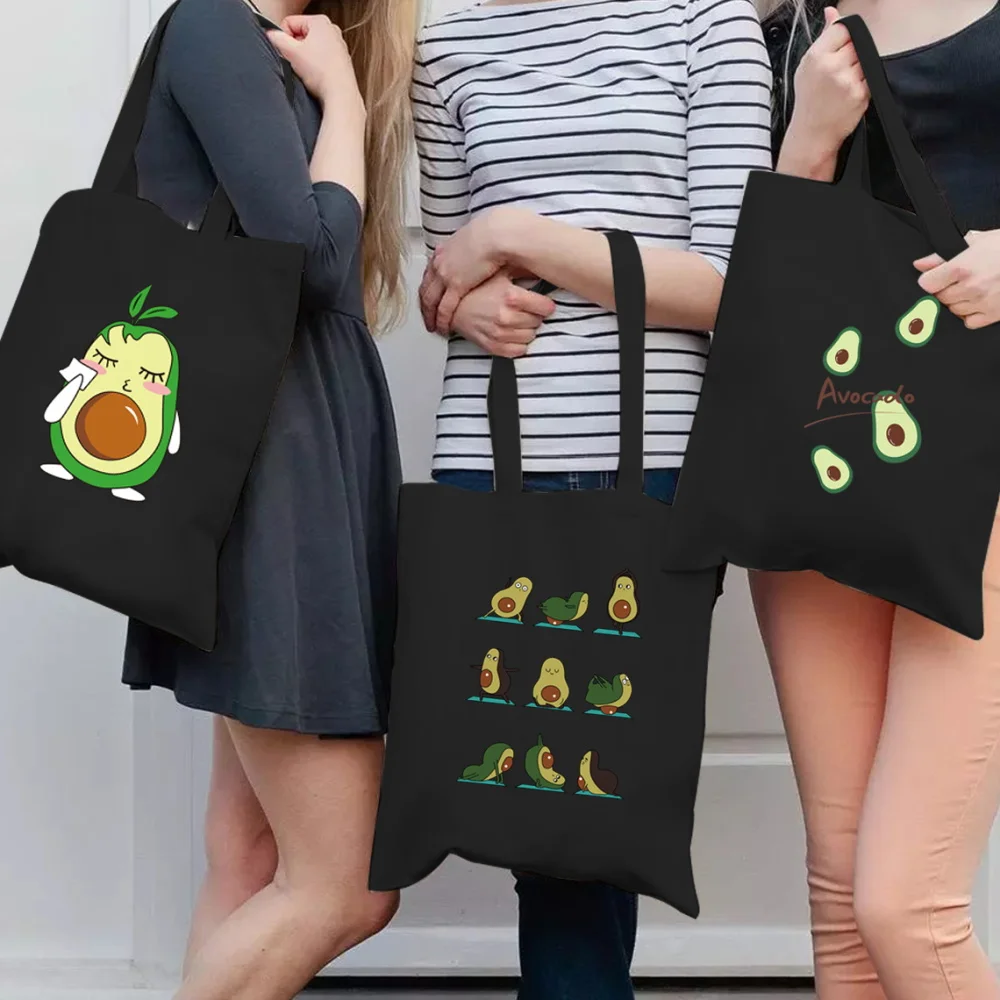 

Fashion Harajuku Y2k Shopping Bag Cartoons Tote Bag Women Canvas Shoulder Bag Reusable Shopper Handbags Collapsible Sundries Bag