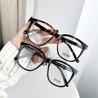 tr90 fashion new glasses frame for men women large size design oculos anti blue light opticos myopia prescription glasses