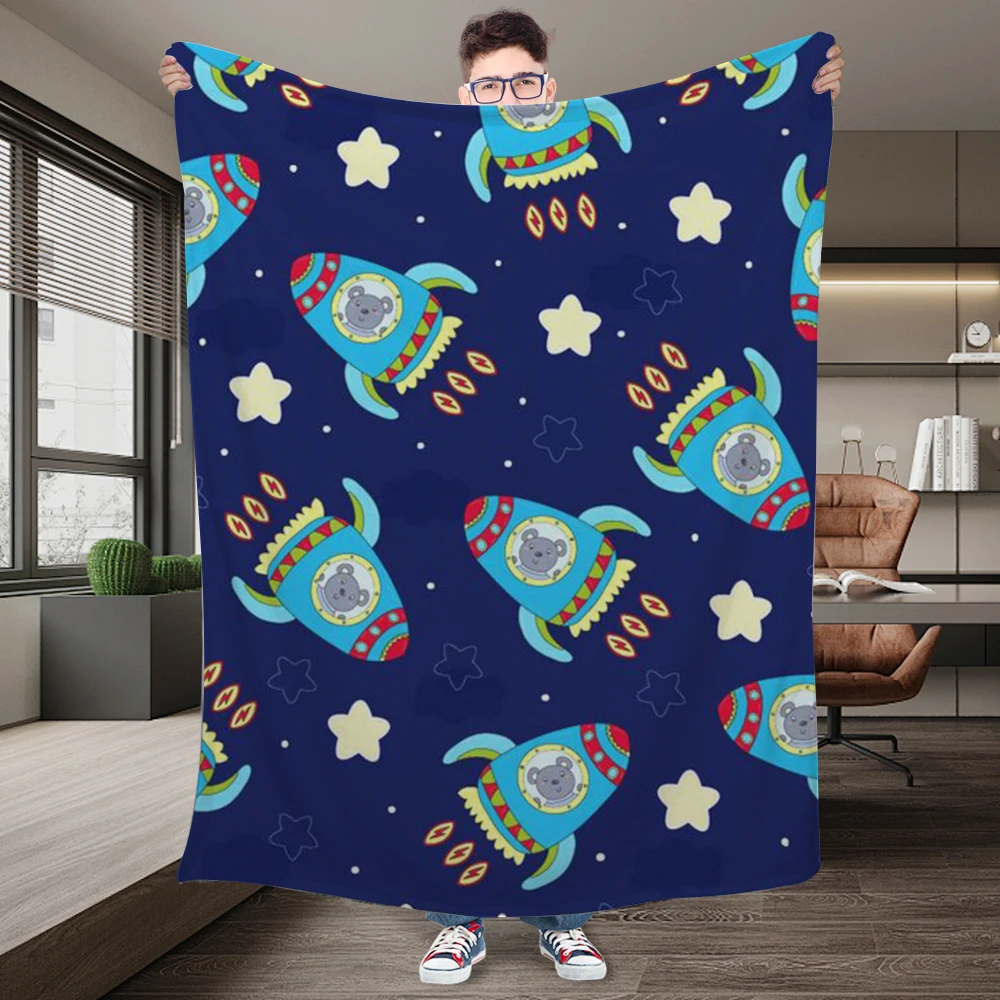 Одеяло с рисунком аниме hrows для дивана постельные принадлежности пикника супер