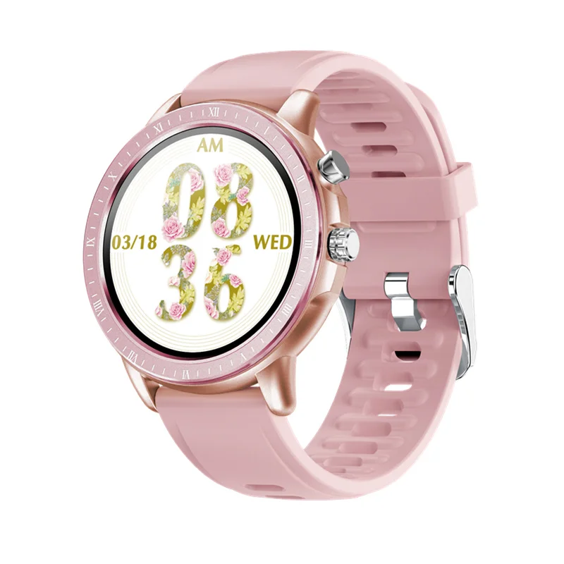 

S02 Smart Watch Women 1.3inch Full Touch Screen Weather Forecast Heart Rate Blood Pressure Oxygen Remote Camera Smartwatch Men