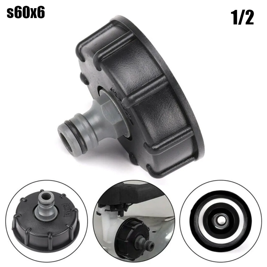 

Адаптер IBC, соединитель для резервуара для воды, клапан на 1/2 дюйма, маленький садовый штуцер для шланга, соединители для воды для дома, сада, ...