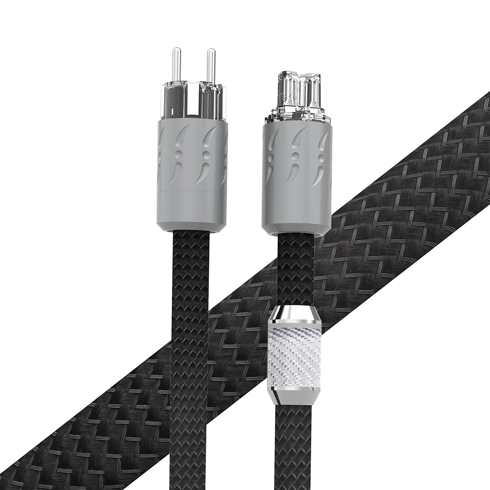 Кабель питания Viborg XHi-End Hifi Audio с вилкой Стандарта ЕС/США