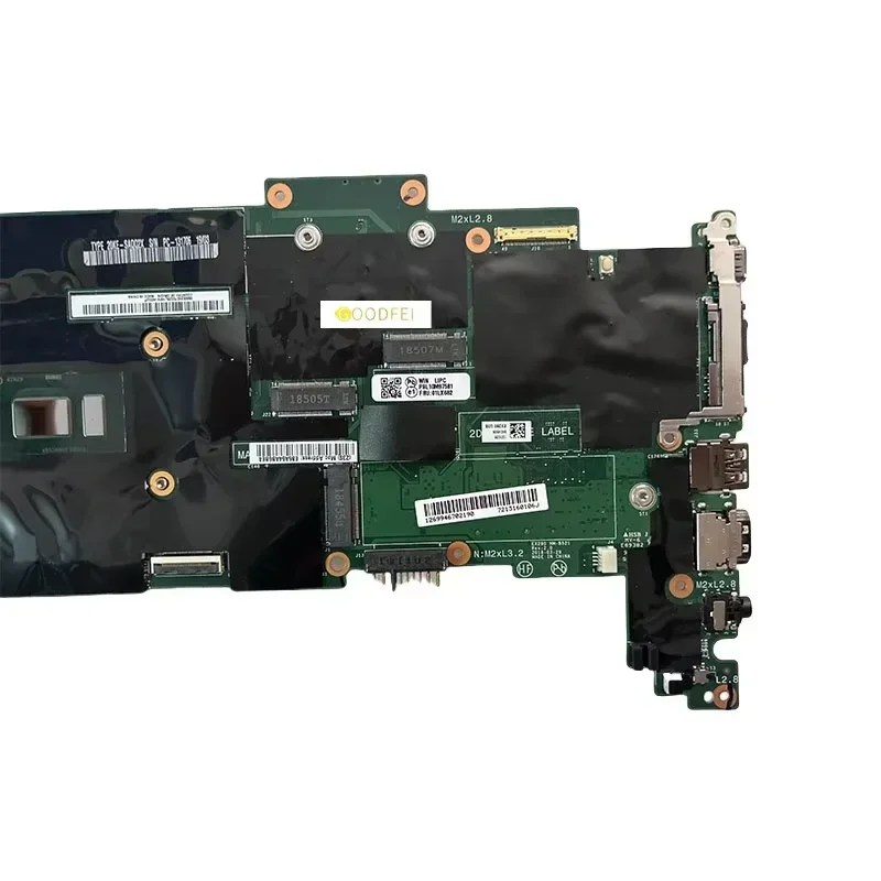 NM-B521 для Lenovo ThinkPad X280 с i3 i5 i7 8-й процессор 8G материнская плата ноутбука аксессуары