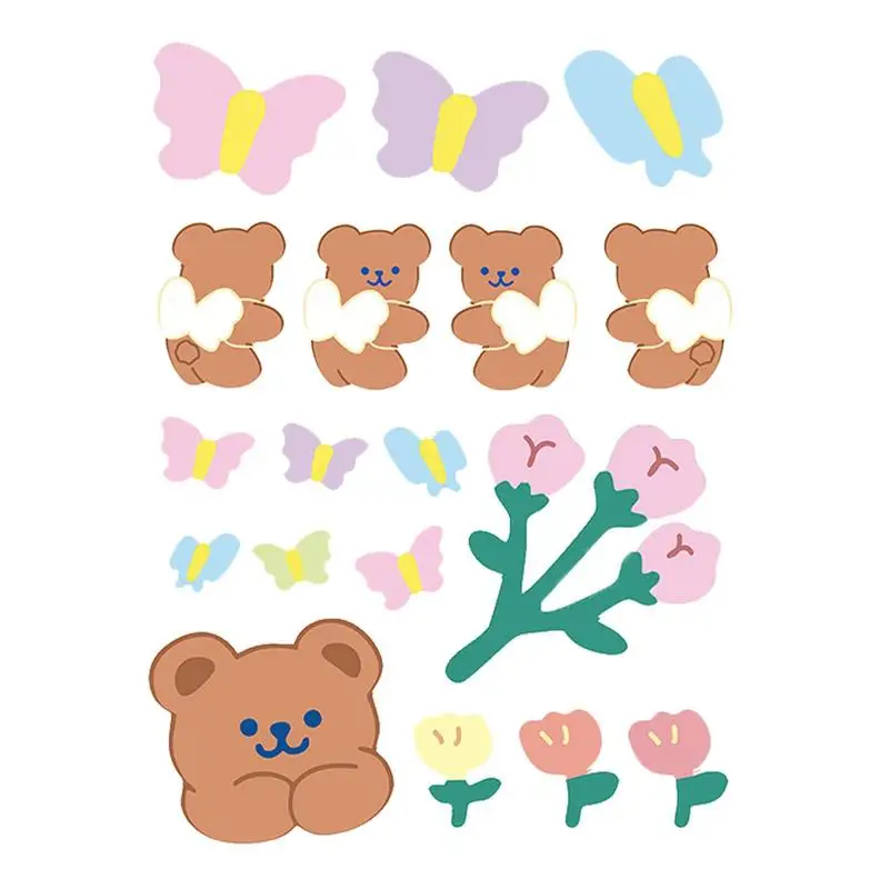 

Flower Helmet Sticker Lovley DIY Decorate Car Styling And Decals Self Adhesive For Motorbike Motorcycle Motor Laptop Decal