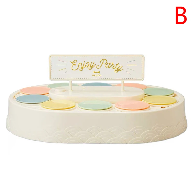 

1PC Rotary dessert machine automatic revolving sushi cake dessert display stand plate rack birthday decoration
