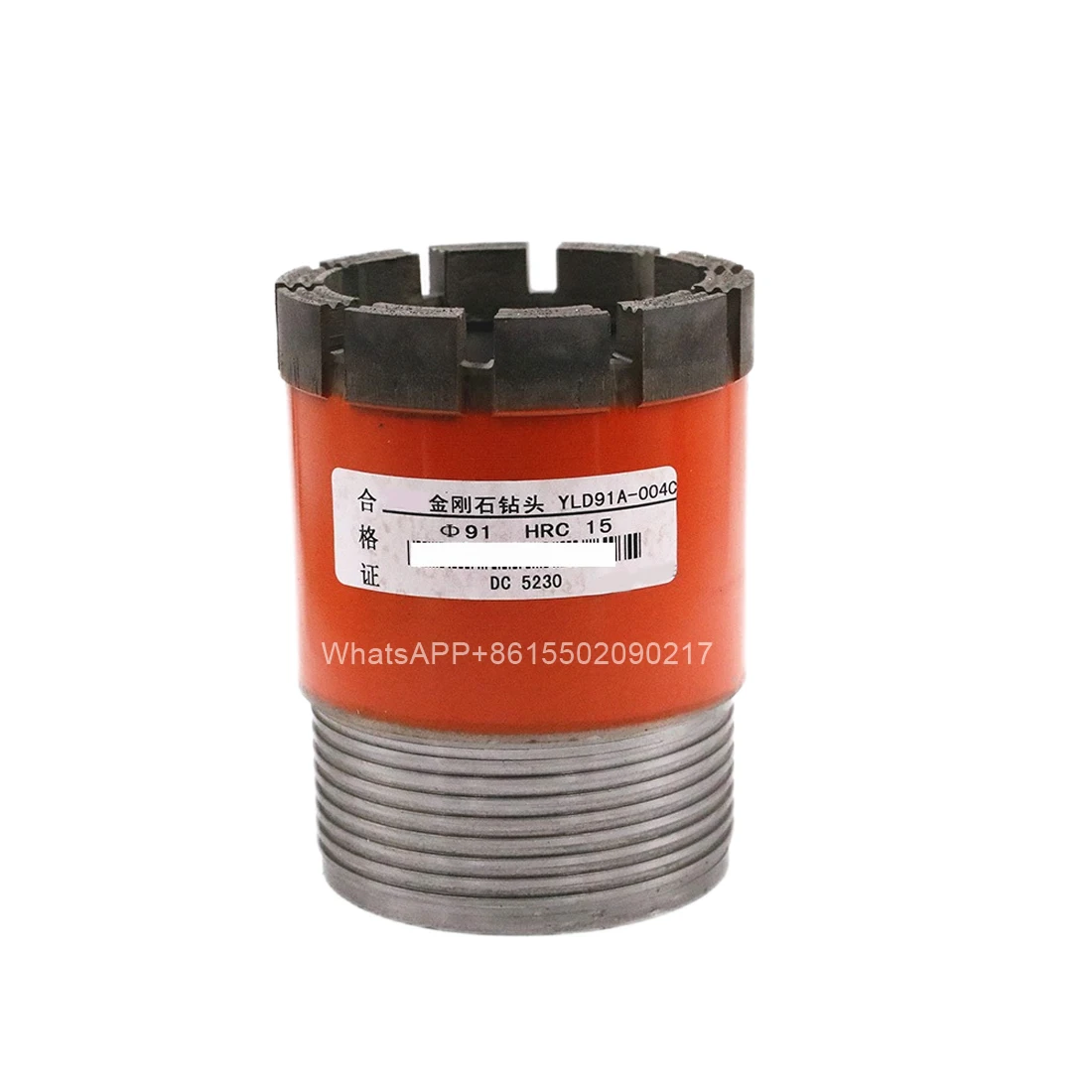 Буровое долото с алмазным сердечником 75-130 мм