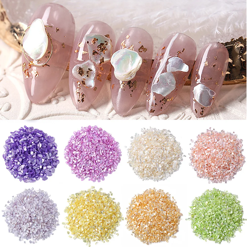 Окрашенная гравийная оболочка неравномерная маленькая крошечная Aurora для