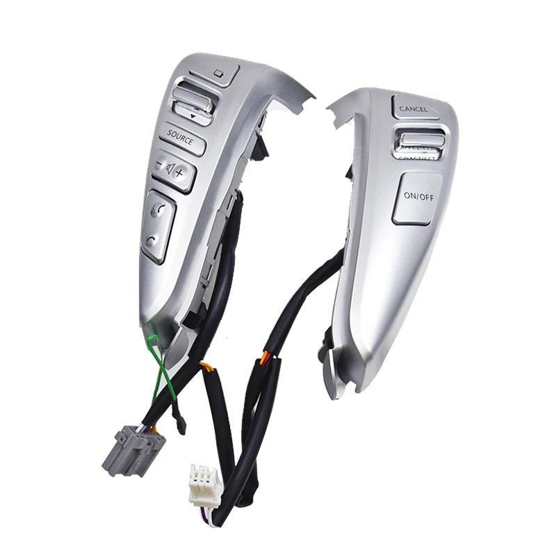 Фото Для Nissan Sentra Livina Almera Cube Versa Sunny Car Cruise Control кнопки рулевого колеса музыкальные кнопки громкости №4