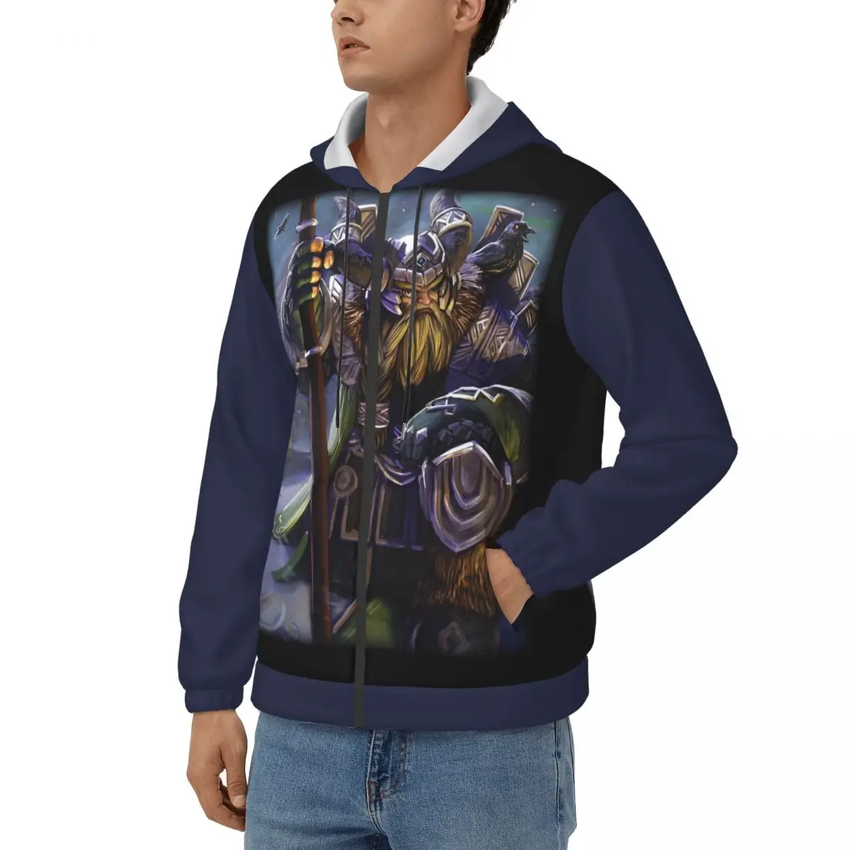 Мужская толстовка Odin Марвел Тор Film Уникальные толстовки одежда для подарка