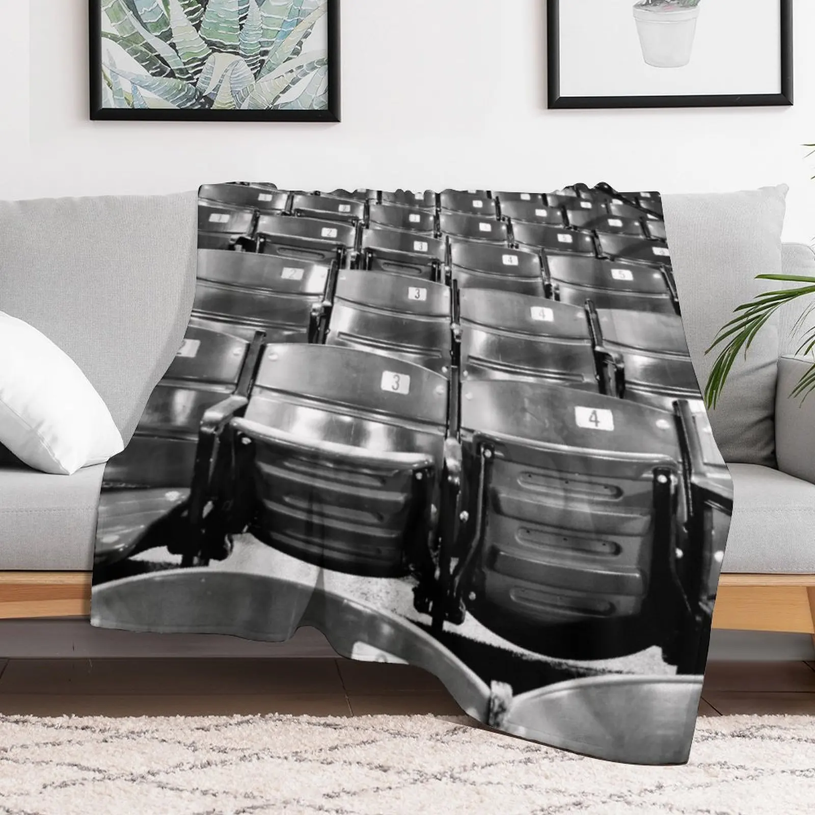 Fenway Park Seats - Одеяло Boston Massachusetts для зимы Одеяла Диваны Декоративные одеяла