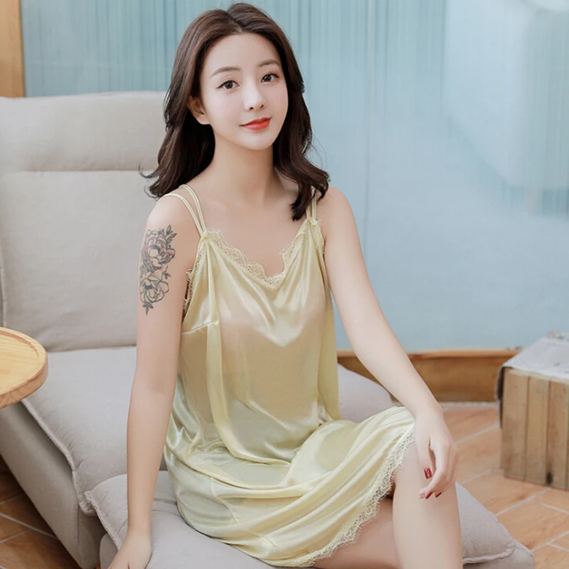 Женская ночная рубашка цвет в ассортименте