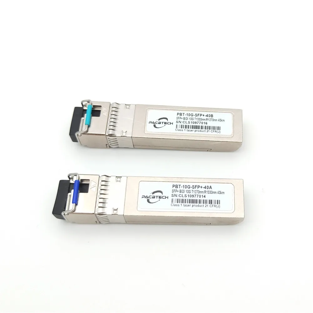 5 пар/Лот 10G SFP + сильная совместимость Mini GBIC 20km/40km/60km/80km WDM BIDI 1270 нм/1330 нм соединитель