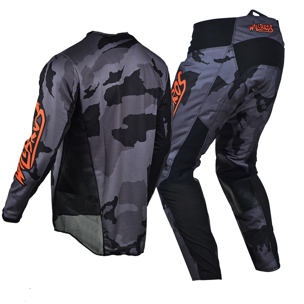 180-комплект Oktiv Trev Gear Set для мотокросса трикотажные штаны Willbros MX BMX DH наряд