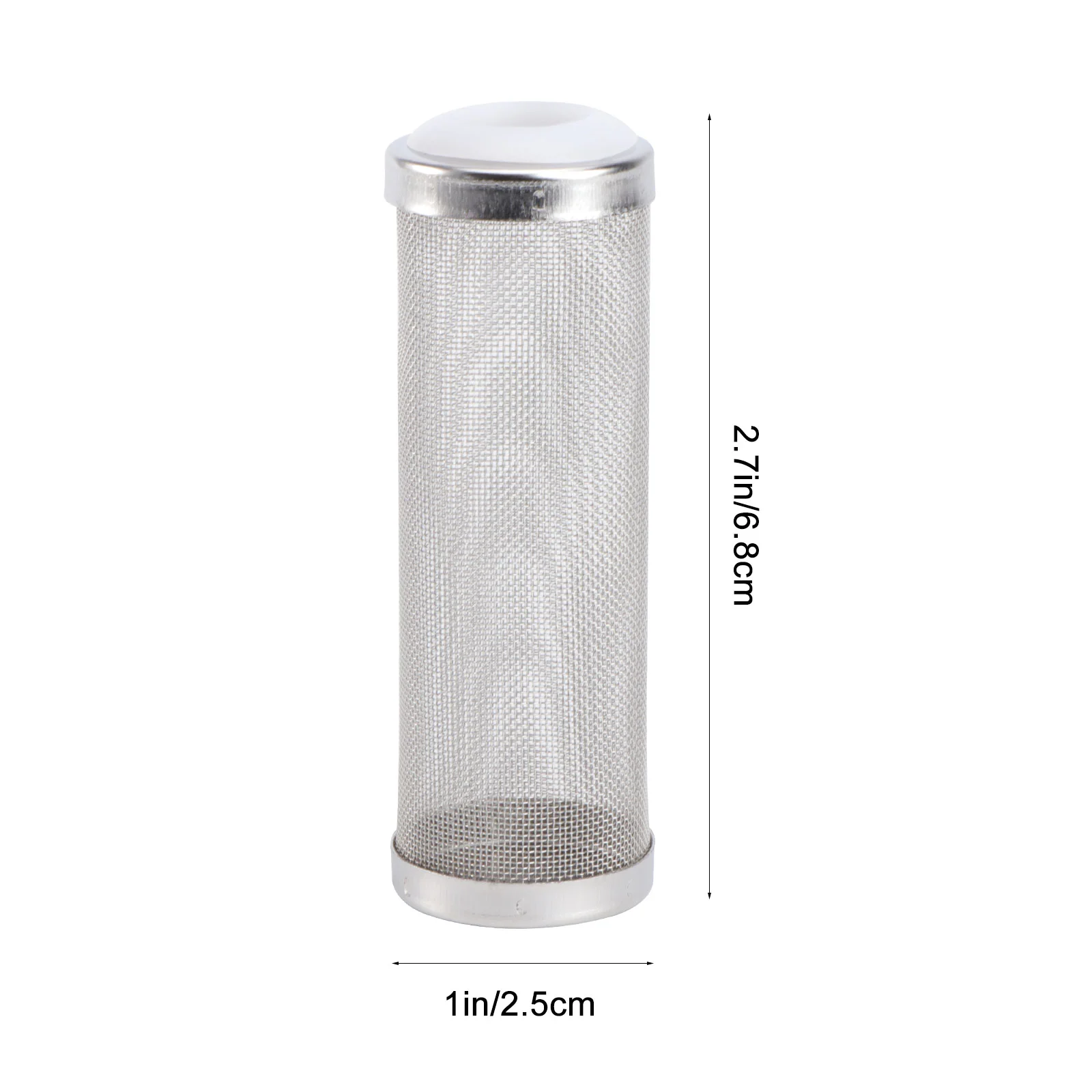 

12 Mm Aquarium Intake Filter Mesh Cover Accessories Small Fish Tank Turtle Stainless Steel Bag Bowl Guard Screen