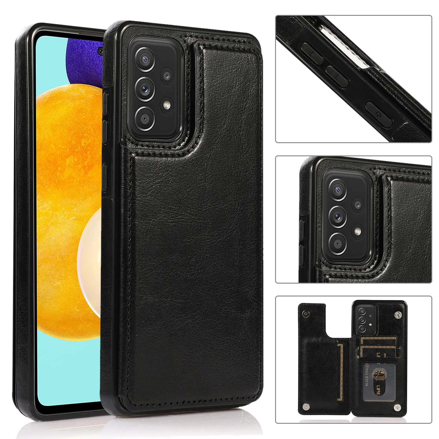 

Wallet Leather Phone Case For Samsung Galaxy A52 A72 A51 A71 A73 A53 A33 A13 A70 A50 A42 A32 A22 A12 A21 A30 A20 A91 Card Case