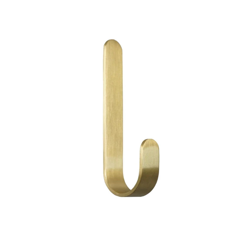 

Bathroom Hook Brass Hook Wall Cloth Hook Cabinet Handle Copper Furniture Hardware