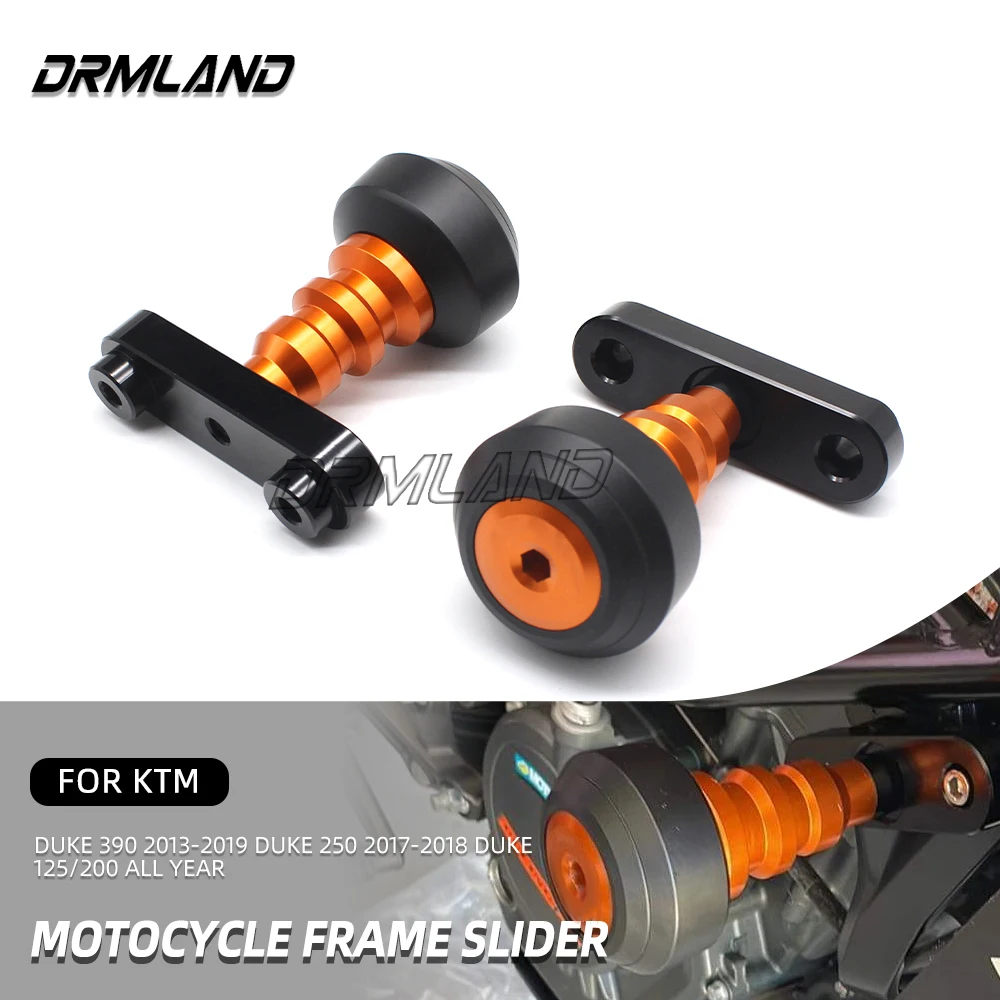 Для Duke 125 390 200 2013-2018 2015 защитная рамка слайдера от ударов Duke250 2017-2019 аксессуары для