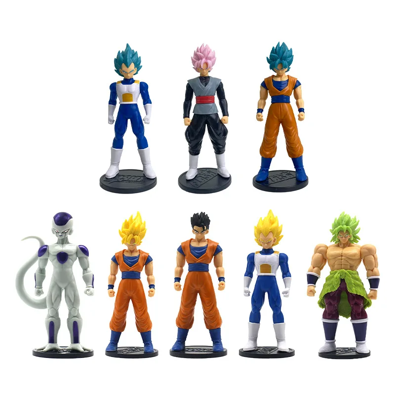 

10cm Dragon Ball Goku Anime Statue PVC Action Figure Collection Model Toys Doll