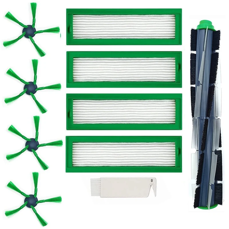 

Replacement Roller Brush Side Brushes HEPA Filter For Vorwerk Kobold VR200 VR300 Robot Vacuum Cleaner Accessories