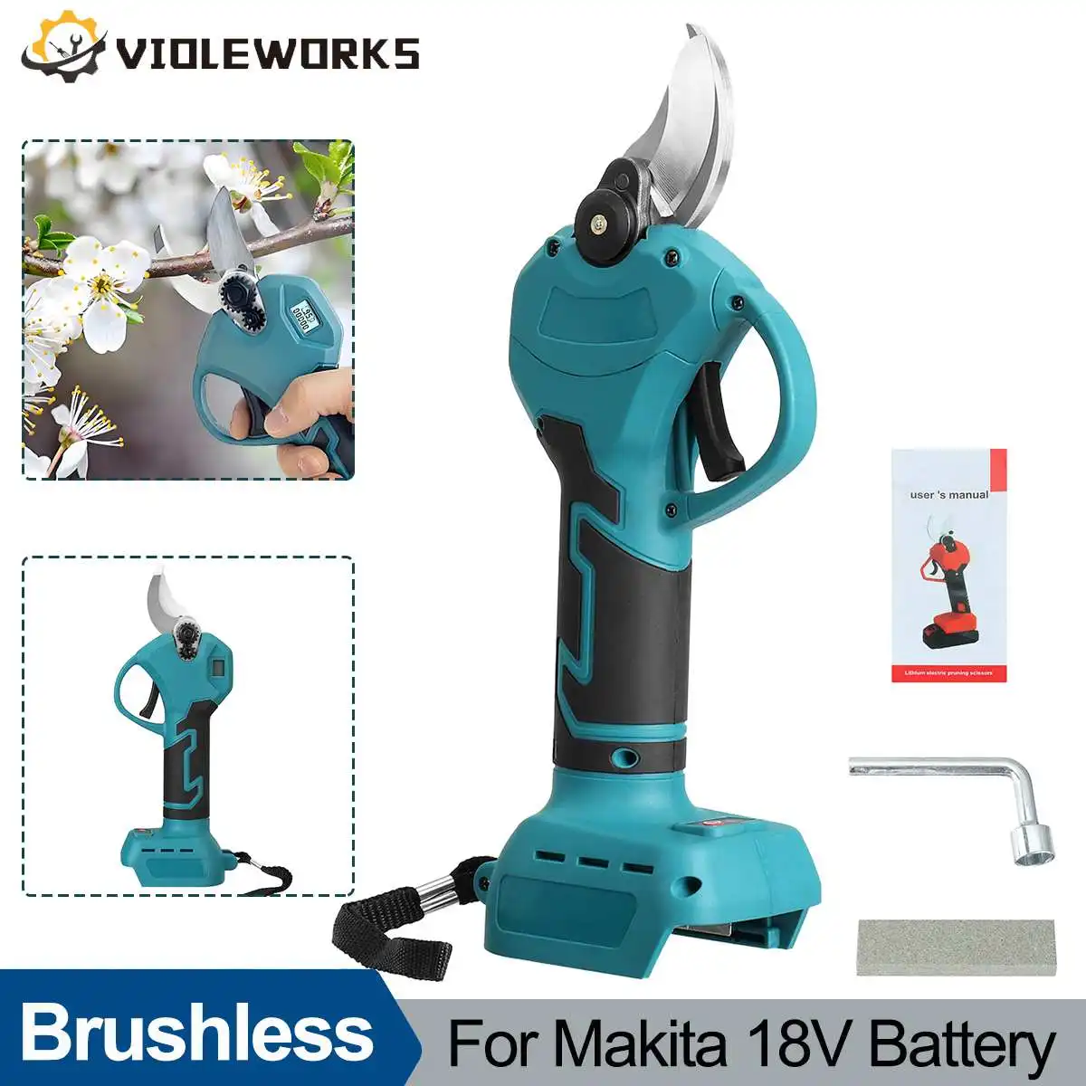 MUSTOOL Аккумуляторные Секаторы Электрический Триммер Для Живой Изгороди Диаметр