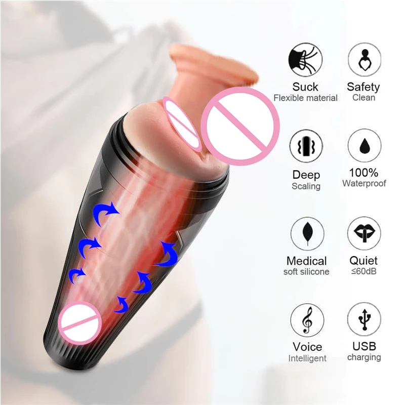 Бусины мастурбатор яйцо косплей секс искусственная вагина с подогревом