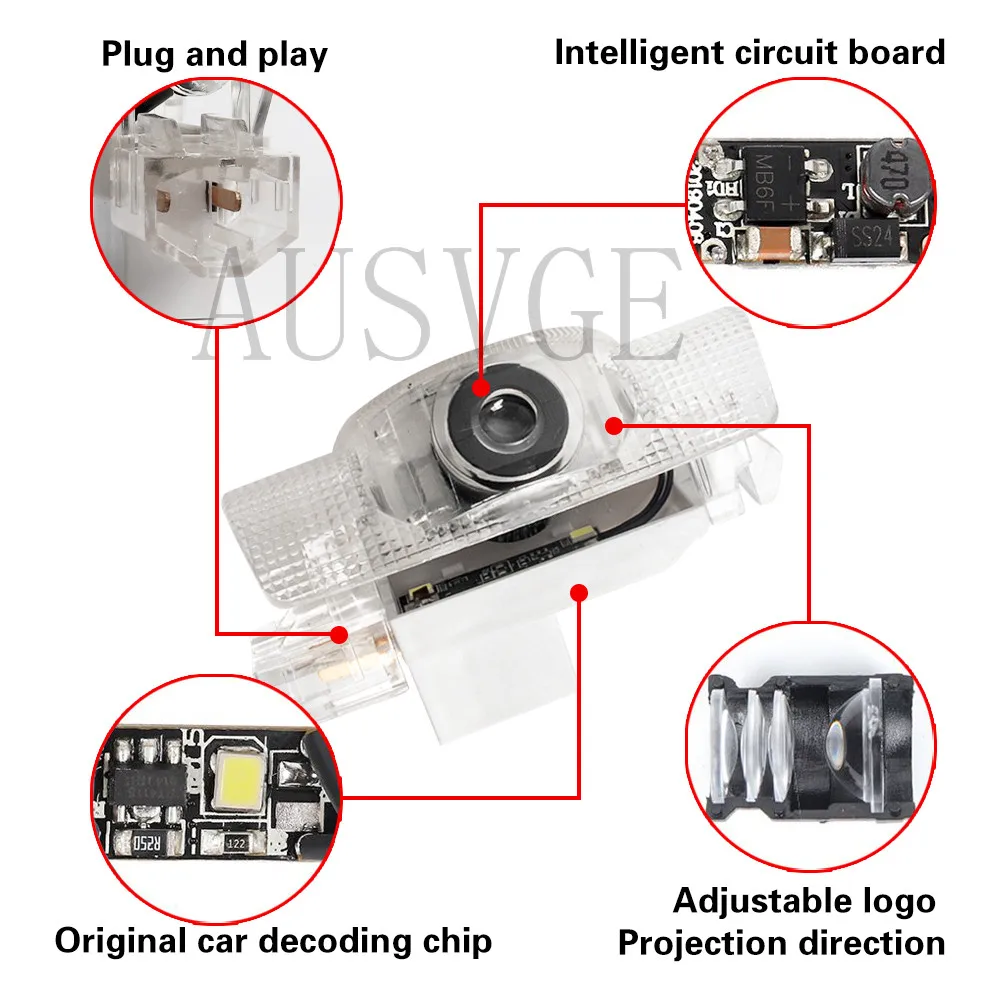 Для LEXUS ES200 ES250 ES260 ES300 ES300h ES330 ES350 Серия ES F Спортивная светодиодная подсветка