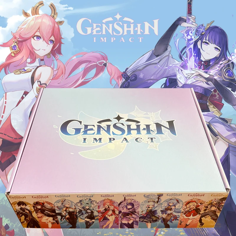 

Genshin Impact Beelzebul Yae Miko Hutao Ganyu Xiao Klee Spree Lucky Mystery Gift Box Subscription Box Include Keychain Doll