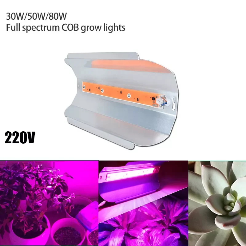 

New in COB LED Grow Light indoor outdoor waterproof plant lamp aluminum Flower greenhouse vegetable cultivo room garden box chr