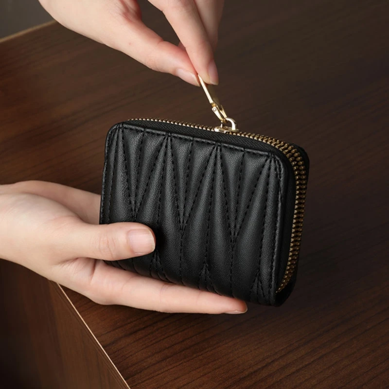

Women Men PU Leather Purses Female Cowhide Wallets Lady Small Coin Pocket Card Holder Mini Money Bag handbags Anti Rfid Wallet