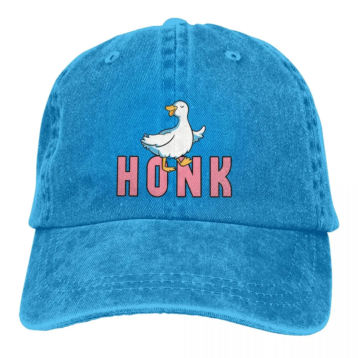 

Pure Color Dad Hats Essential Women's Hat Sun Visor Baseball Caps Untitled Goose Game Honk Peaked Cap