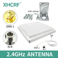 2 4ghz directional antenna outdoor waterproof 2 4 ghz wifi panel antennas for gateway long distance communication