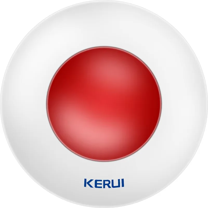KERUI J009 110 дБ сирена сигнализации беспроводная вспышка светодиодный стробоскоп
