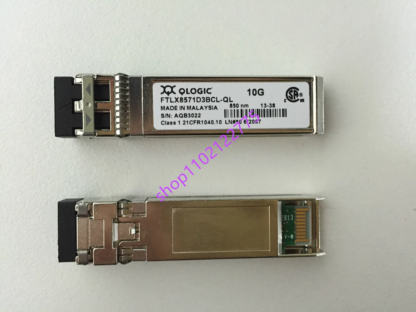Оптоволоконный трансивер QLOGIC Sfp 10 ГБ/FTLX8571D3BCL-QL/10 ГБ SFP + для QLE8362 QLE8242 QLE8152 HBA Card Qlogic