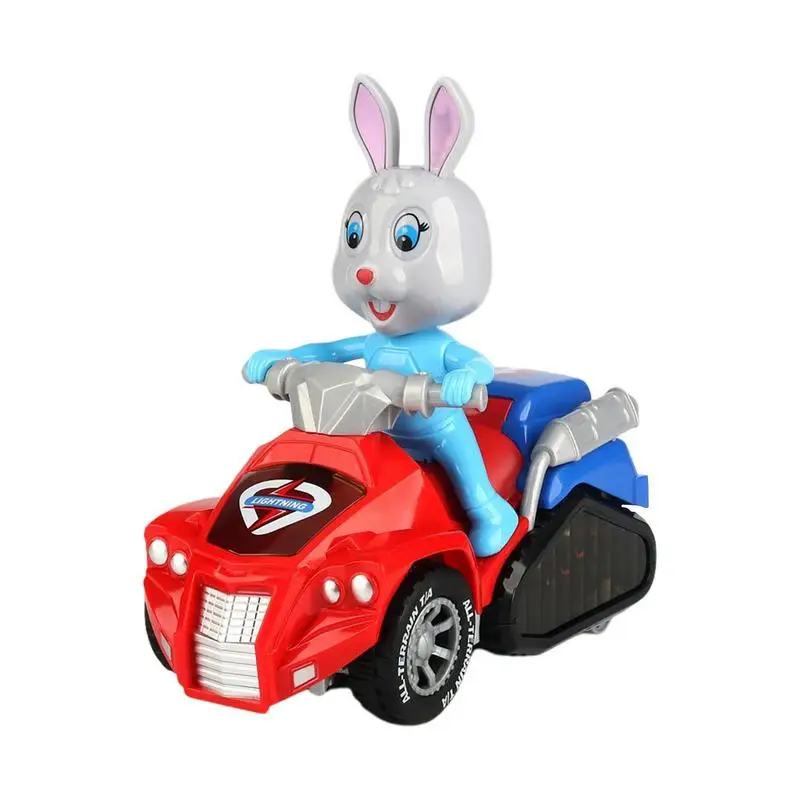 

Пасхальный кролик, машинка-трансформер, кролик, машинка со встроенной музыкой, Детская Электрическая универсальная машинка, игрушки для ма...