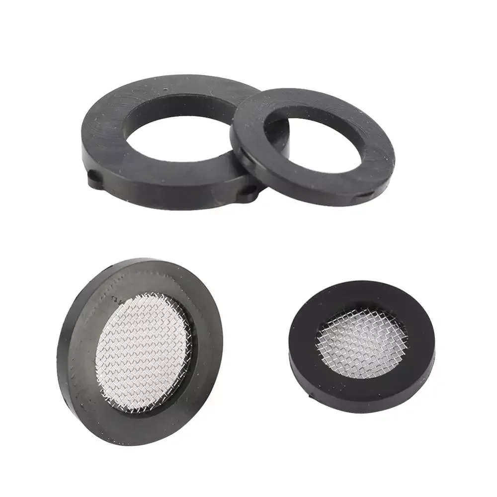 

20Pcs 19mm 24mm Rubber Flat Gasket with 40 Mesh Filter Faucet Seal Washer 1/2" 3/4" Female Thread Garden Water Connector Fitting