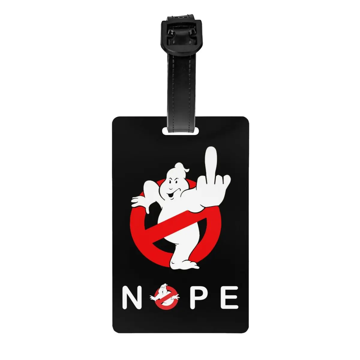 

Custom GhostBusters Luggage Tag With Name Card Supernatural Comedy Film Privacy Cover ID Label for Travel Bag Suitcase
