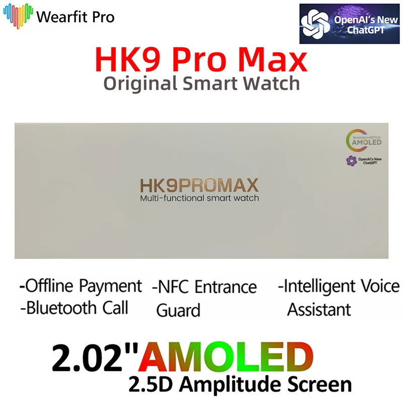 

2023 New 49mm HK9 Pro Max Smart Watch Men GPT Bluetooth call Series 9 Women Smartwatch for Xiaomi PK HK8 DT8 ZD8 W68 W59 DT7 H11