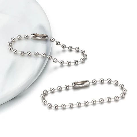 Металлические шариковые цепочки Tiparts 100 шт.