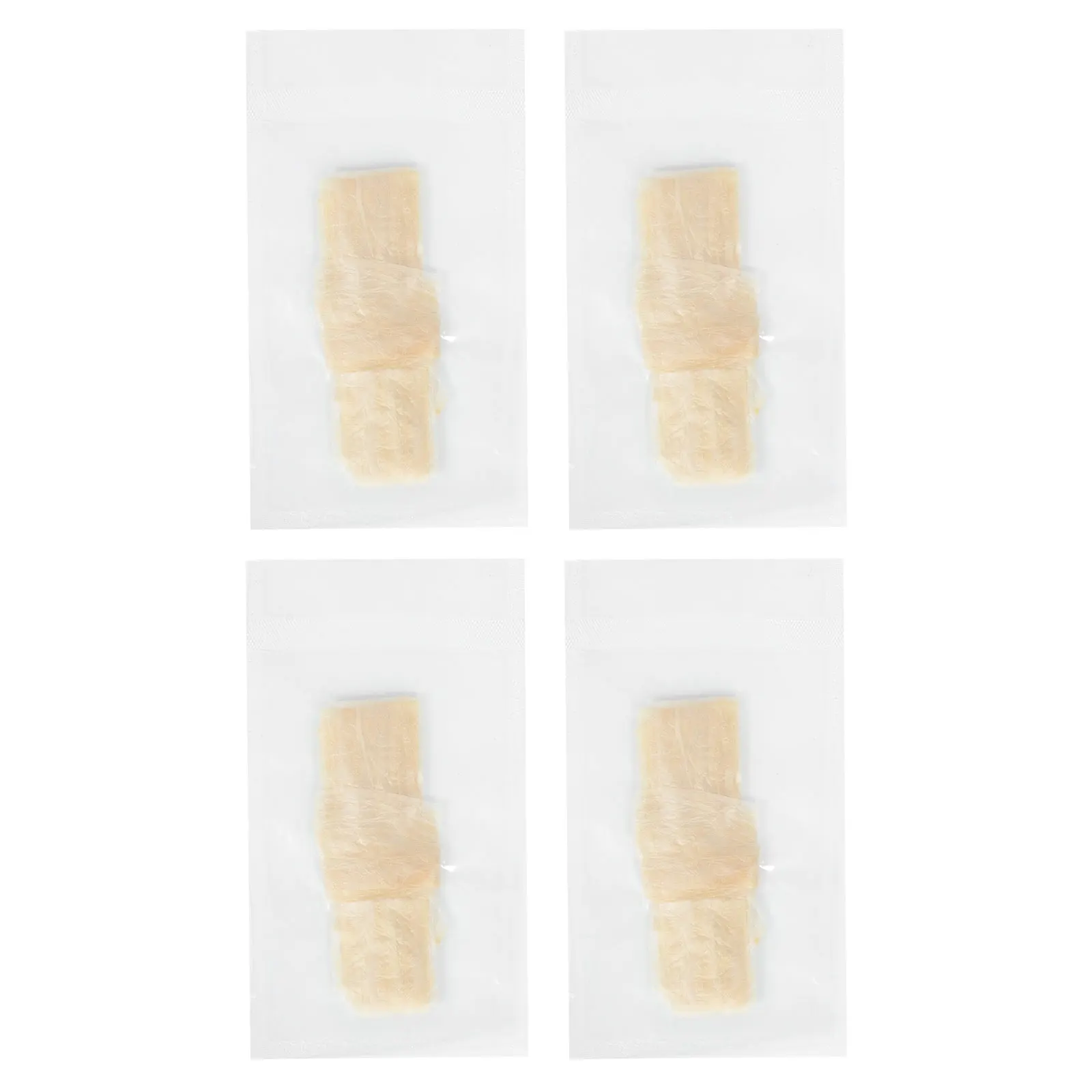 

4pcs Sausage Casing Natural Ham Sausage Casings Skins Natural Dry Skins Dry Sausage Casing Sausages Casing For Sausage Maker