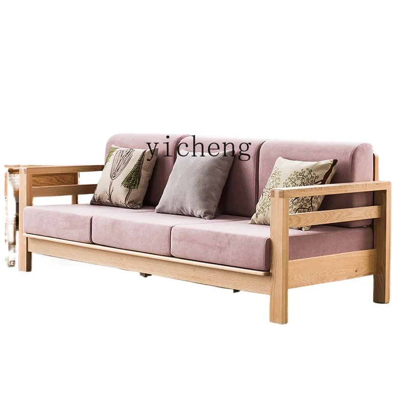 ZF мебель Северо-американский диван из красного дуба полностью массива дерева