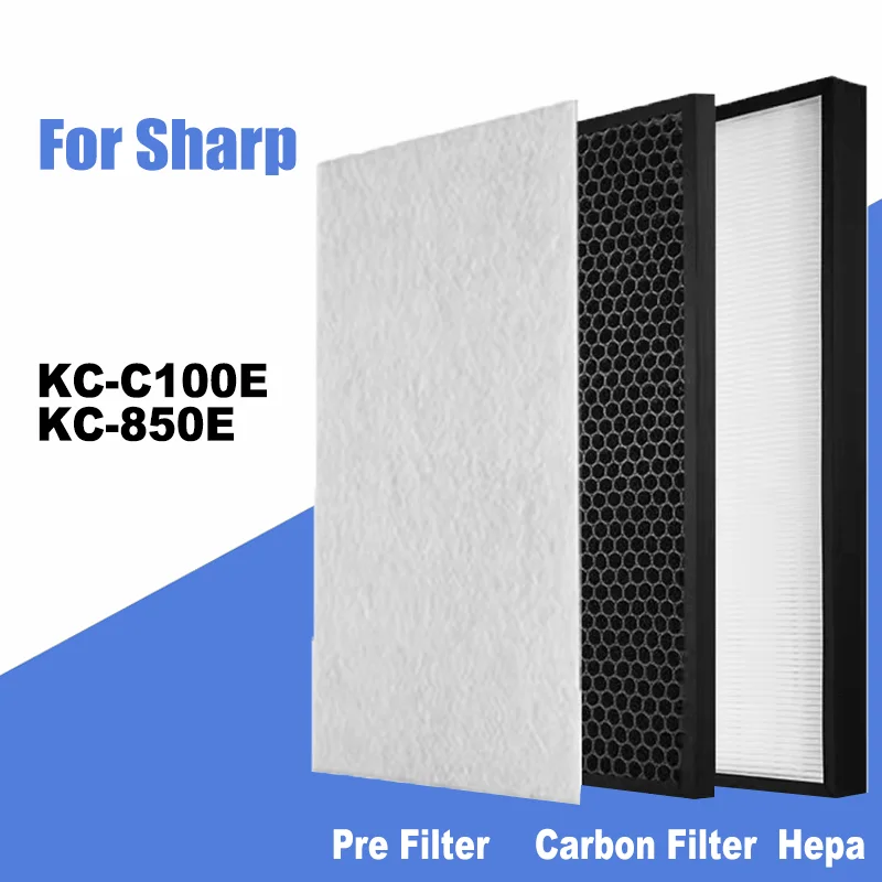 Сменный HEPA-фильтр FZ-C100HFE Carbon Filter FZ-C100DFE для KC-C100E и KC-850E Sharp увлажнитель воздуха очистители воздуха