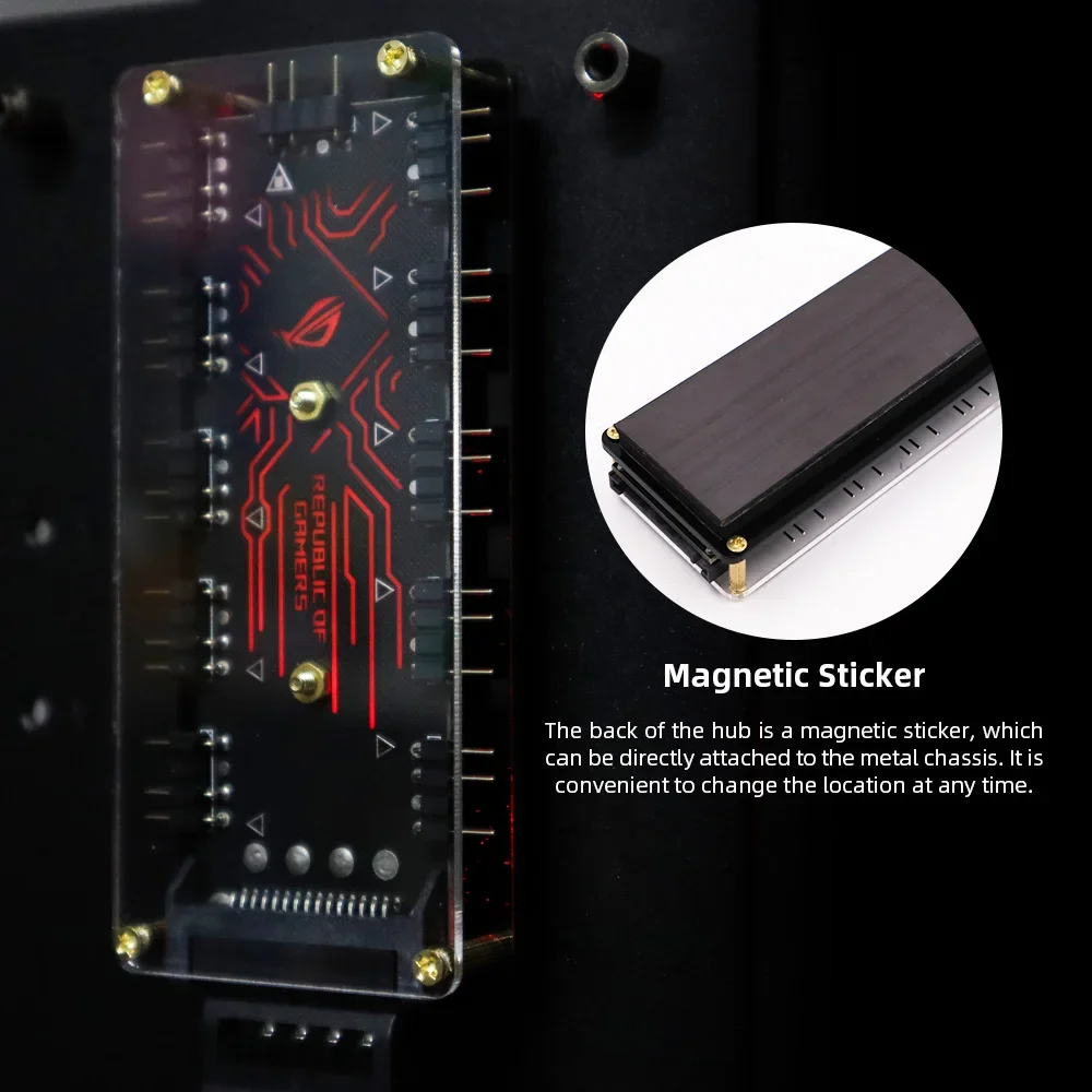 Концентратор ROG RGB на 1-10 портов