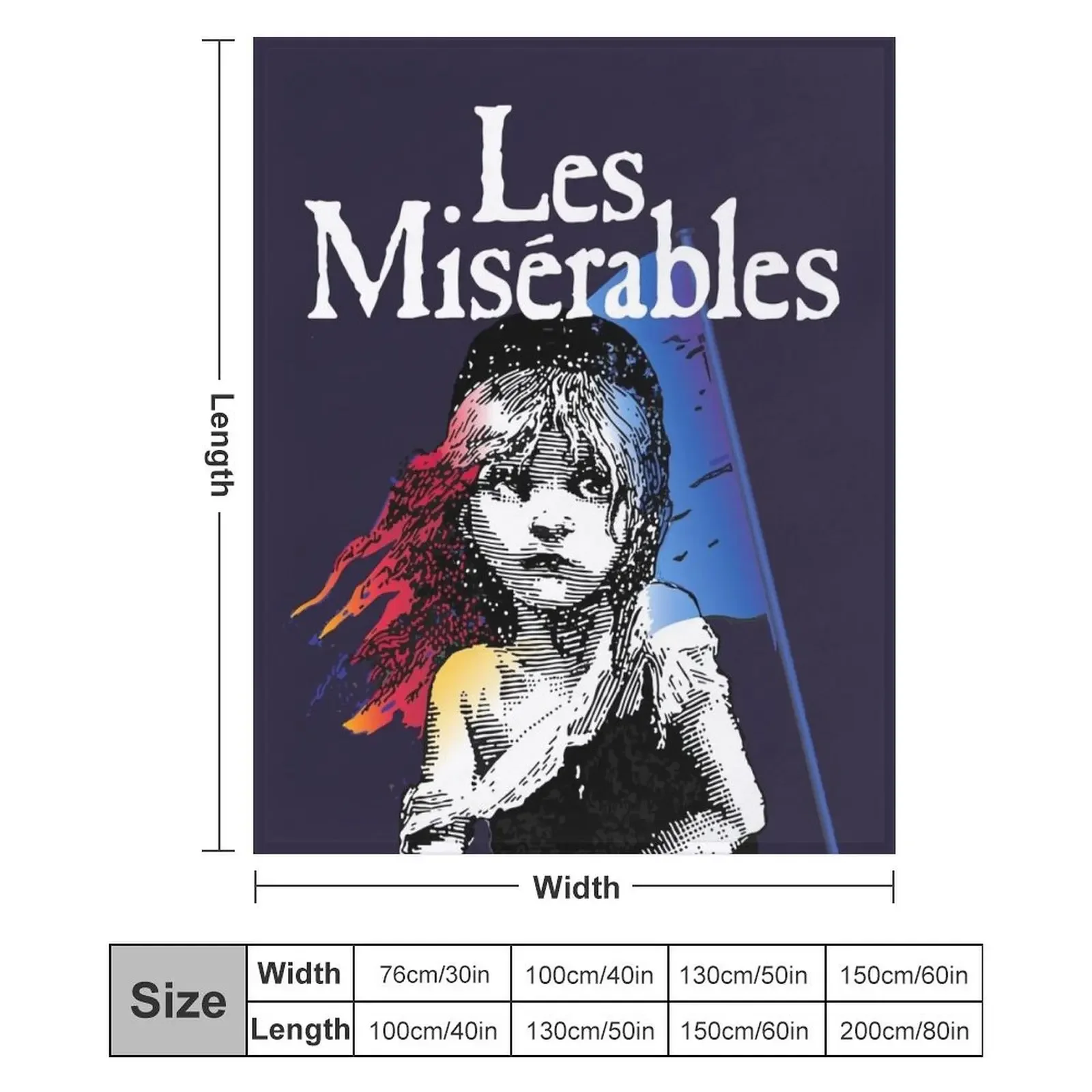 Плед LES MISéRABLES плюшевый