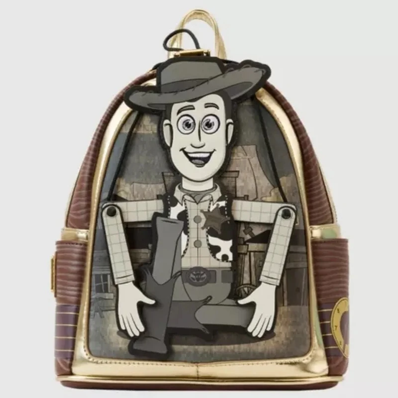 Новый Pixar Loungefly Toy Story Woody Puppet мини-рюкзак Arme Be Trade креативный модный повседневный