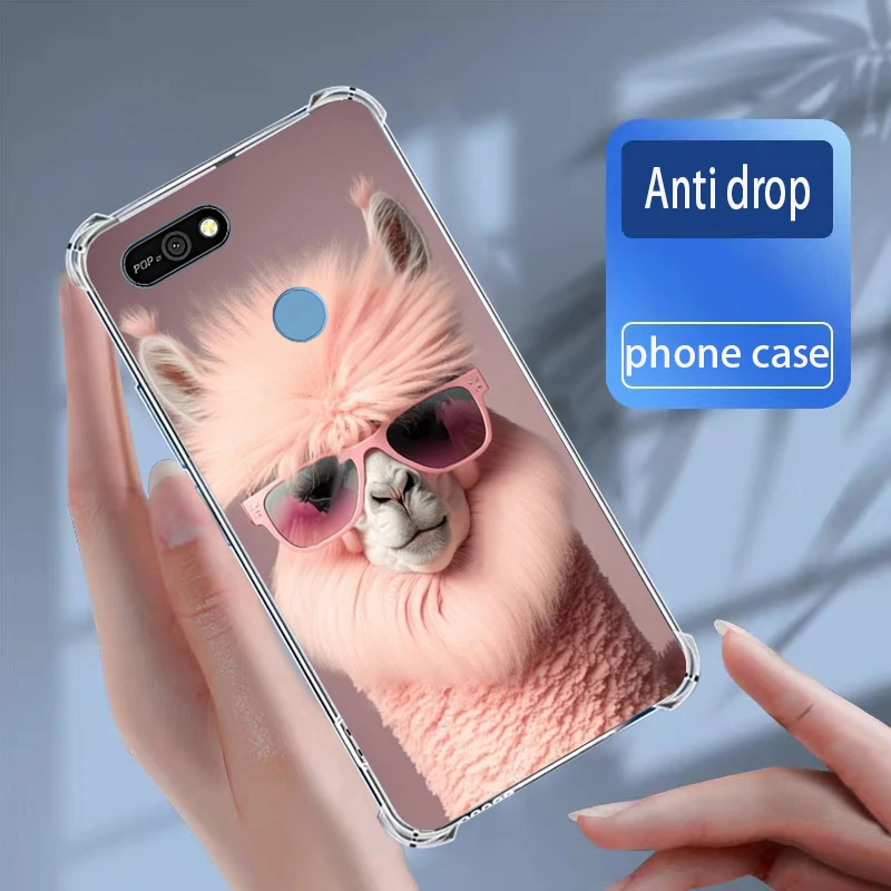 Чехлы Tecno Pop 2F/POP 2 мягкий силиконовый прозрачный чехол из ТПУ для телефона