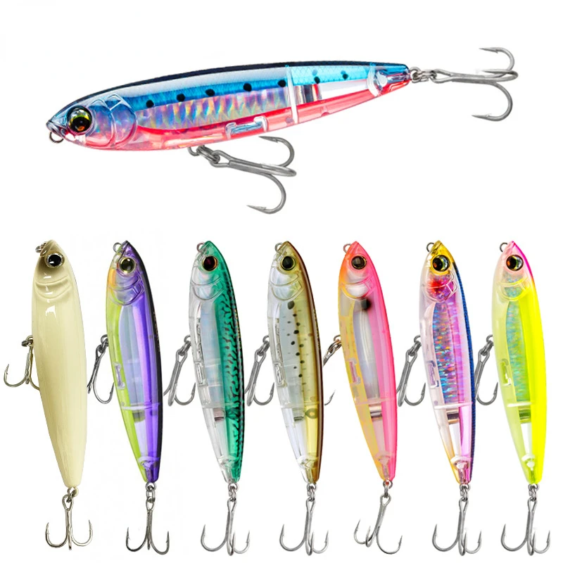 100 мм 17 г лазерная фотография плавающий Воблер для собак искусственная приманка