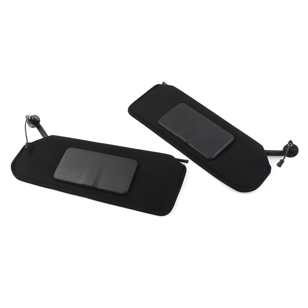 1 пара солнцезащитных козырьков с обновленной яркой светодиодной подсветкой и